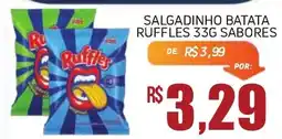 Economart Atacadista Salgadinho batata ruffles sabores oferta