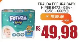 Economart Atacadista Fralda fofura baby hiper oferta