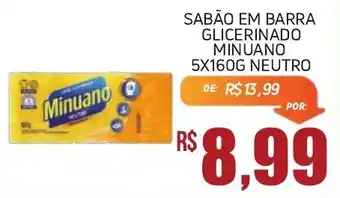 Economart Atacadista Sabão em barra glicerinado minuano oferta