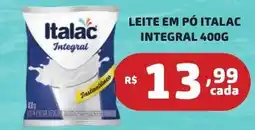 Bahamas Mix Leite em pó italac integral oferta