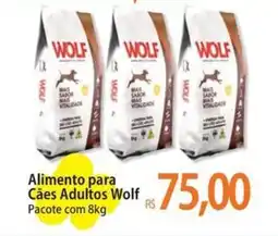 Atacadão Alimento para Cães Adultos Wolf Pacote oferta