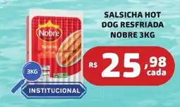 Bahamas Mix Salsicha hot dog resfriada nobre oferta