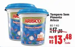 Supermercados Mateus Tempero Sem Pimenta Arisco oferta