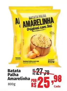 Supermercados Mateus Batata Palha Amarelinha oferta