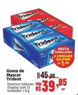 Supermercados Mateus Goma de Mascar Trident oferta