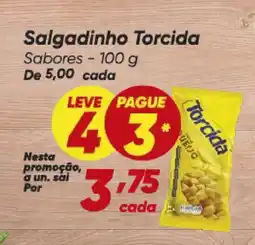 Dia Salgadinho Torcida Sabores oferta