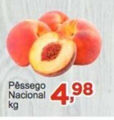 Rossi Supermercado Pessego Nacional 1kg oferta