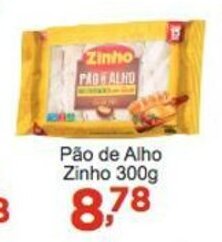 Rossi Supermercado Pao de Alho Zinho 300g oferta