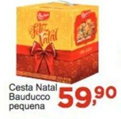 Rossi Supermercado Cesta Natal Bauducco Pequena oferta