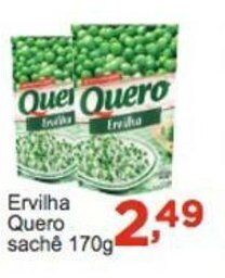 Rossi Supermercado Ervilha Quero sache 170g oferta