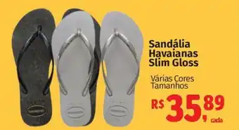 Sandália Havaianas Slim Gloss