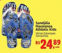 Supermercados Mateus Sandália Havaianas Athletic Kids oferta
