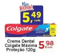 Rossi Supermercado Creme Dental Colgate Máxima Proteção oferta