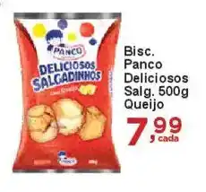 Rossi Supermercado Bisc. Panco Deliciosos Salg. Queijo oferta