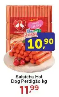 Rossi Supermercado Salsicha Hot Dog Perdigão oferta