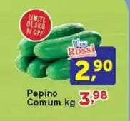 Rossi Supermercado Pepino Comum oferta