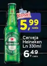 Rossi Supermercado Cerveja Heineken Ln oferta