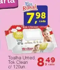 Rossi Supermercado Toalha Umed. Tok Clean oferta