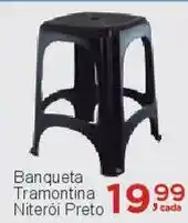 Rossi Supermercado Banqueta tramontina Niterói Preto oferta