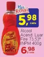 Rossi Supermercado Álcool Acend. Luar Fire 73,53° INPM oferta