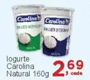Rossi Supermercado logurte Carolina Natural oferta