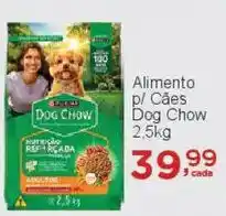 Rossi Supermercado Alimento p/ Cães Dog Chow oferta