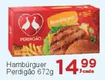 Rossi Supermercado Hamburguer Perdigão oferta