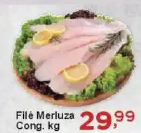 Rossi Supermercado Filé Merluza Cong. oferta