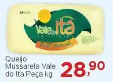 Rossi Supermercado Queijo Mussarela Vale do Ita Peça oferta