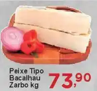 Rossi Supermercado Peixe Tipo Bacalhau Zarbo oferta