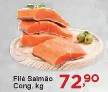 Rossi Supermercado Filé Salmão Cong. oferta