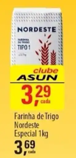 Asun Farinha de Trigo Nordeste Especial oferta