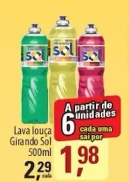 Asun Lava louça Girando Sol oferta