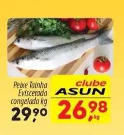 Asun Peixe Tainha Eviscerada congelada oferta