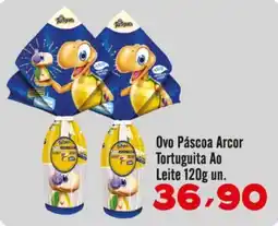 Rede Top Ovo Páscoa Arcor Tortuguita Ao Leite un. oferta