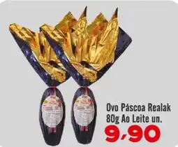 Rede Top Ovo Páscoa Realak Ao Leite un. oferta