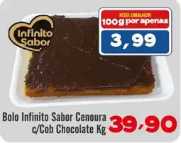 Rede Top Bolo Infinito Sabor Cenoura c/Cob Chocolate oferta