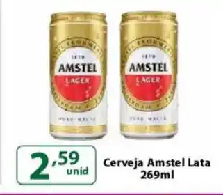 Comercial Esperança Cerveja Amstel Lata oferta