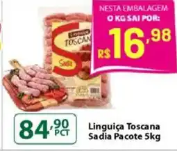Comercial Esperança Linguiça Toscana Sadia Pacote oferta