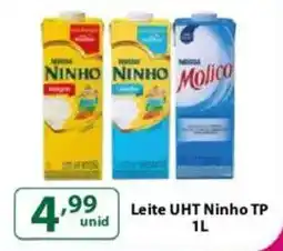 Comercial Esperança Leite UHT Ninho TP oferta
