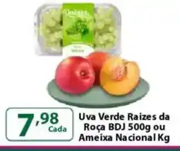 Comercial Esperança Uva Verde Raizes da Roça BDJ ou Ameixa Nacional oferta