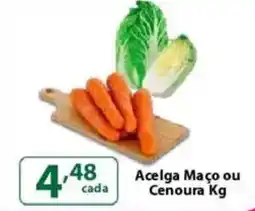 Comercial Esperança Acelga Maço ou Cenoura oferta