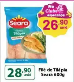 Comercial Esperança Filé de Tilápia Seara oferta