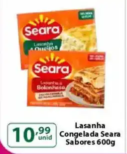 Comercial Esperança Lasanha Congelada Seara Sabores oferta