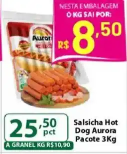Comercial Esperança Salsicha Hot Dog Aurora oferta