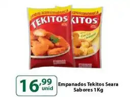 Comercial Esperança Empanados Tekitos Seara Sabores oferta