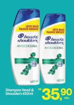 Fort Atacadista Shampoo Head & Shoulders oferta