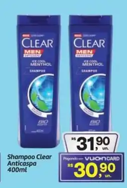 Fort Atacadista Shampoo Clear Anticaspa oferta