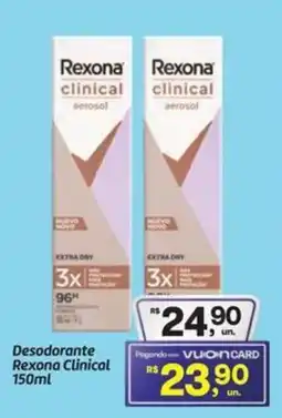 Fort Atacadista Desodorante Rexona Clinical oferta