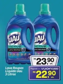 Fort Atacadista Lava Roupas Líquido Uau oferta